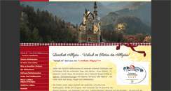 Desktop Screenshot of landlust-allgaeu.de